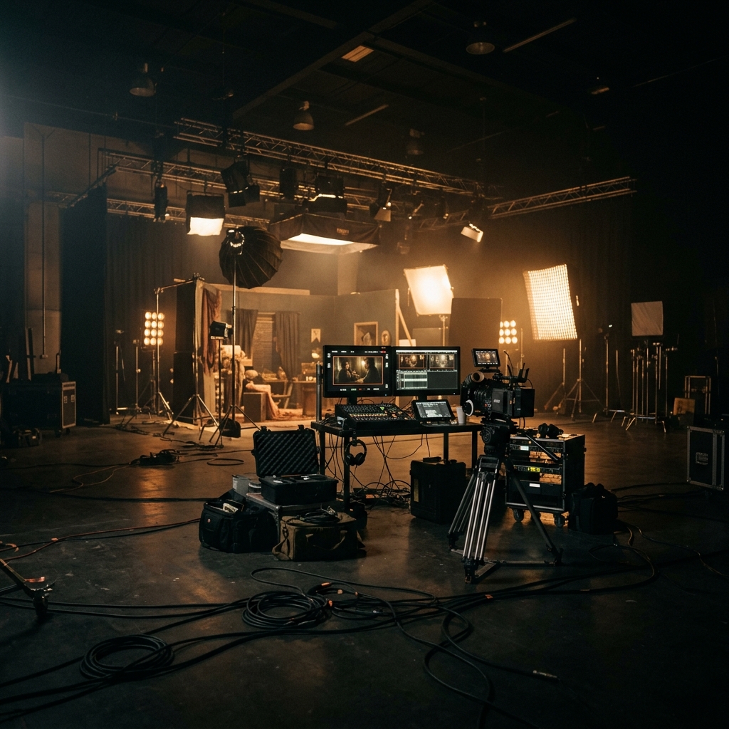 Studio de production vidéo professionnel
